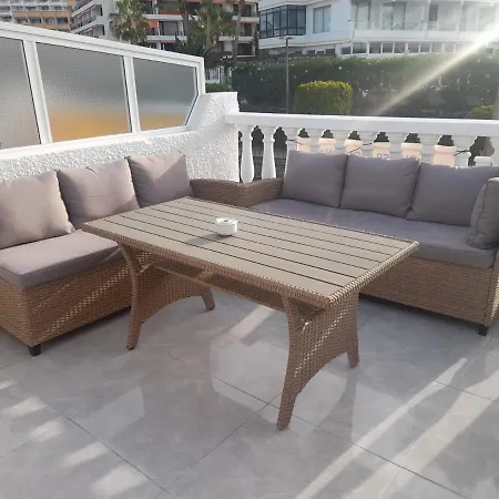Duplex-bungalow In Playa De Americas,3 Minutes Near The Beaches In Tenerife Lägenhet *